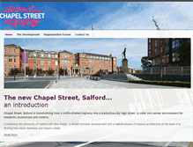 Tablet Screenshot of chapel-street.net